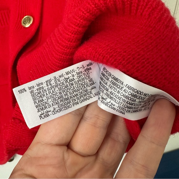 ZARA Oversized 100% Wool Cardigan (M) - Picture 8 of 16